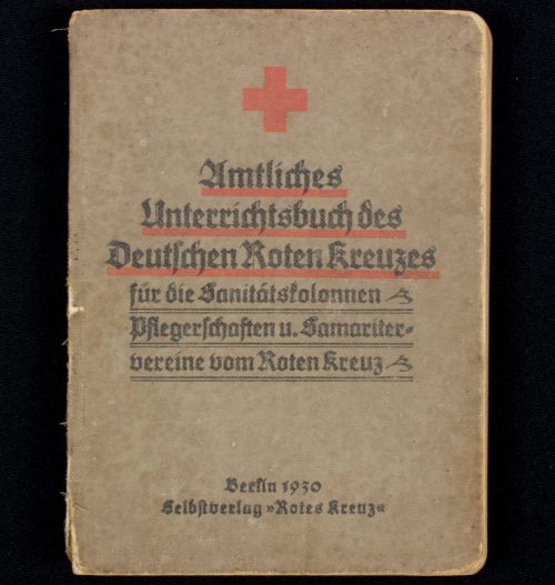 (Book) DRK - Amtliches Unterrichtsbuch des Deutschen Roten Kreuzes (1930)