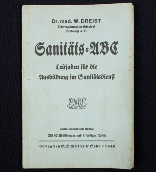 (Book) DRK - Sanitäts ABC - Leitfaden für die Ausbildung im Sanitätsdienst (1940)