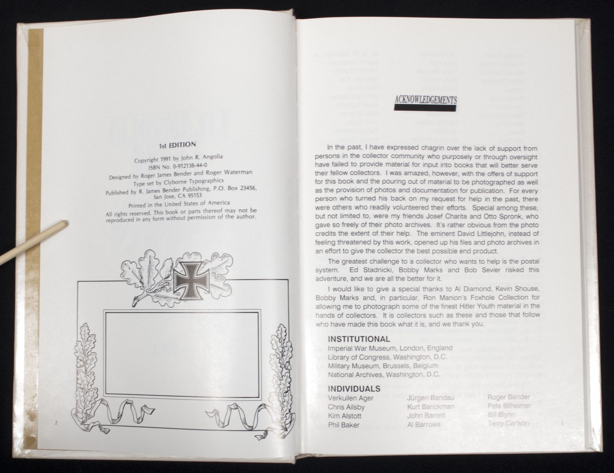 (Book) J.R. Angolia - The Hitlerjugend (The H.J.) Vol.I + Vol.2