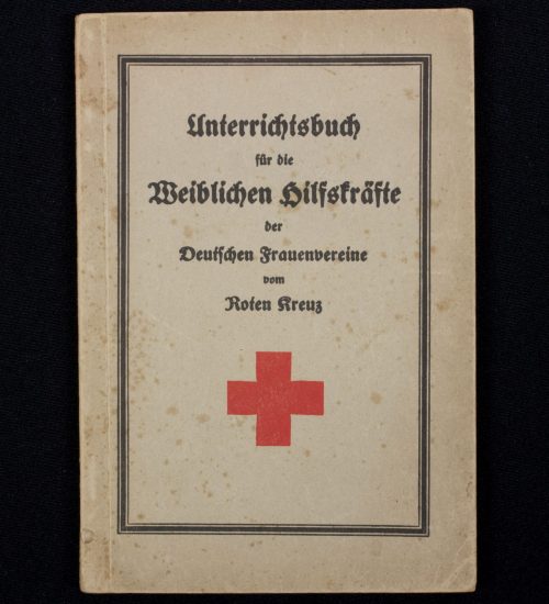 (Book) Unterrichtsbuch für die Weiblichen Hilfskräfte der Deutschen Frauenvereine vom Roten Kreuz (1936)
