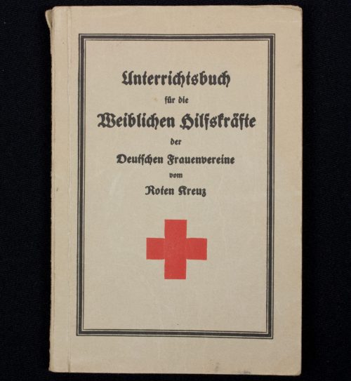 (Book) Unterrichtsbuch für die Weiblichen Hilfskräfte der Deutschen Frauenvereine vom Roten Kreuz (1936)