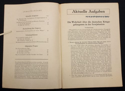 (Brochure) Der Reichsführer SS - Politischer Dienst für SS unf Polizei 1. Folge (1944)