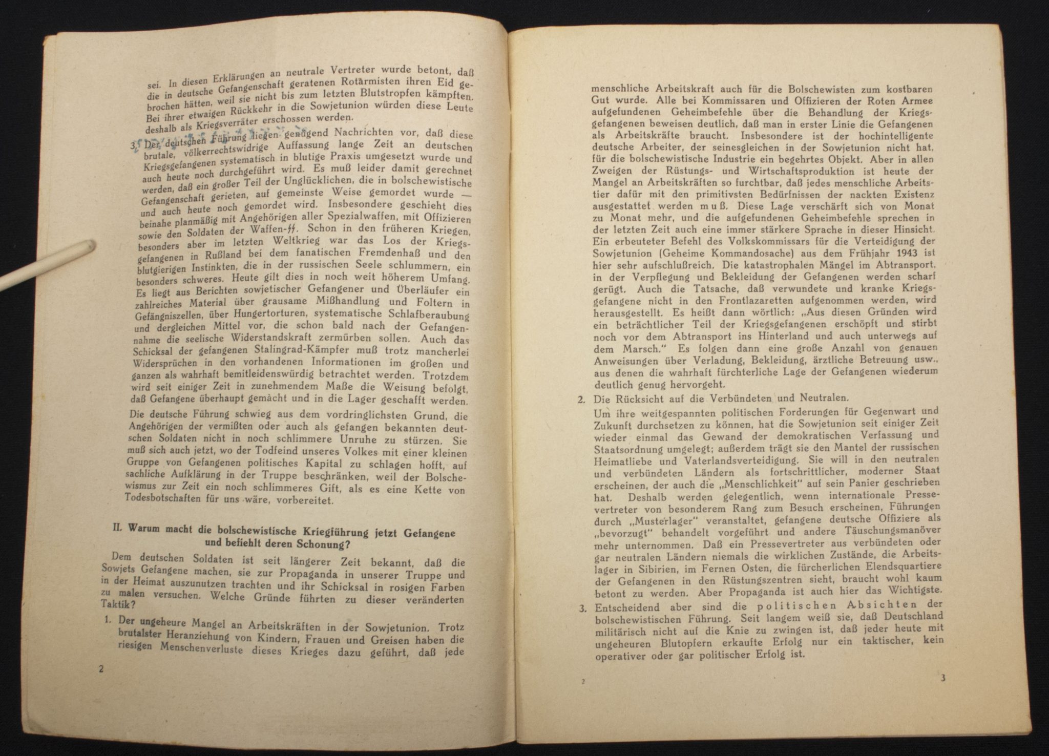 (Brochure) Der Reichsführer SS - Politischer Dienst für SS unf Polizei 1. Folge (1944)