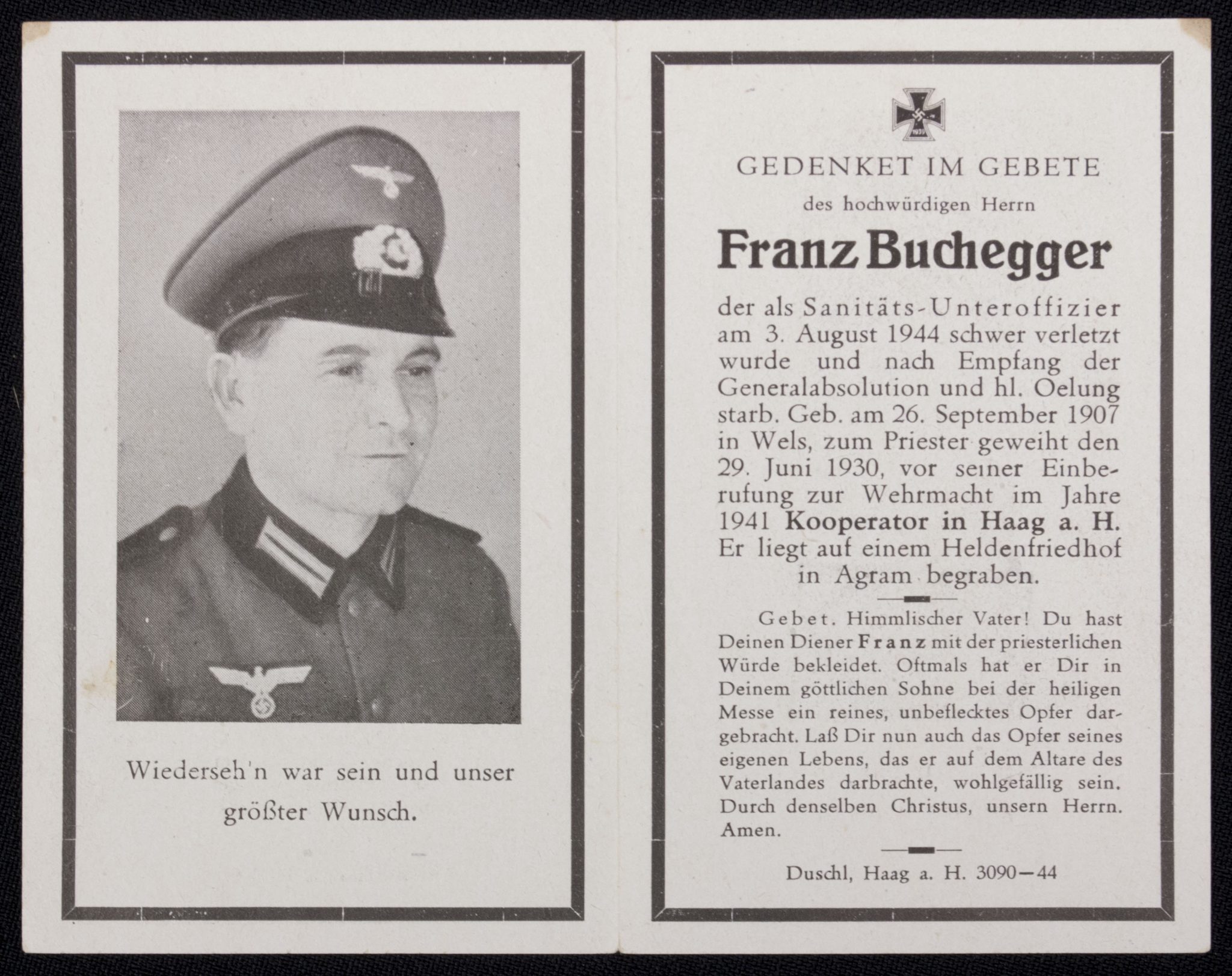 Deathcard DRK – Sanitäts-Unteroffizier (2)