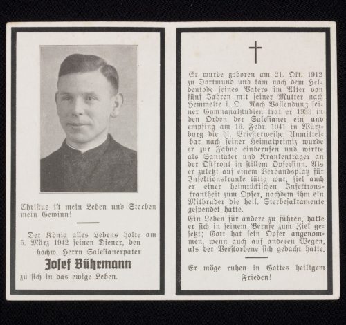 Deathcard Priest 1942