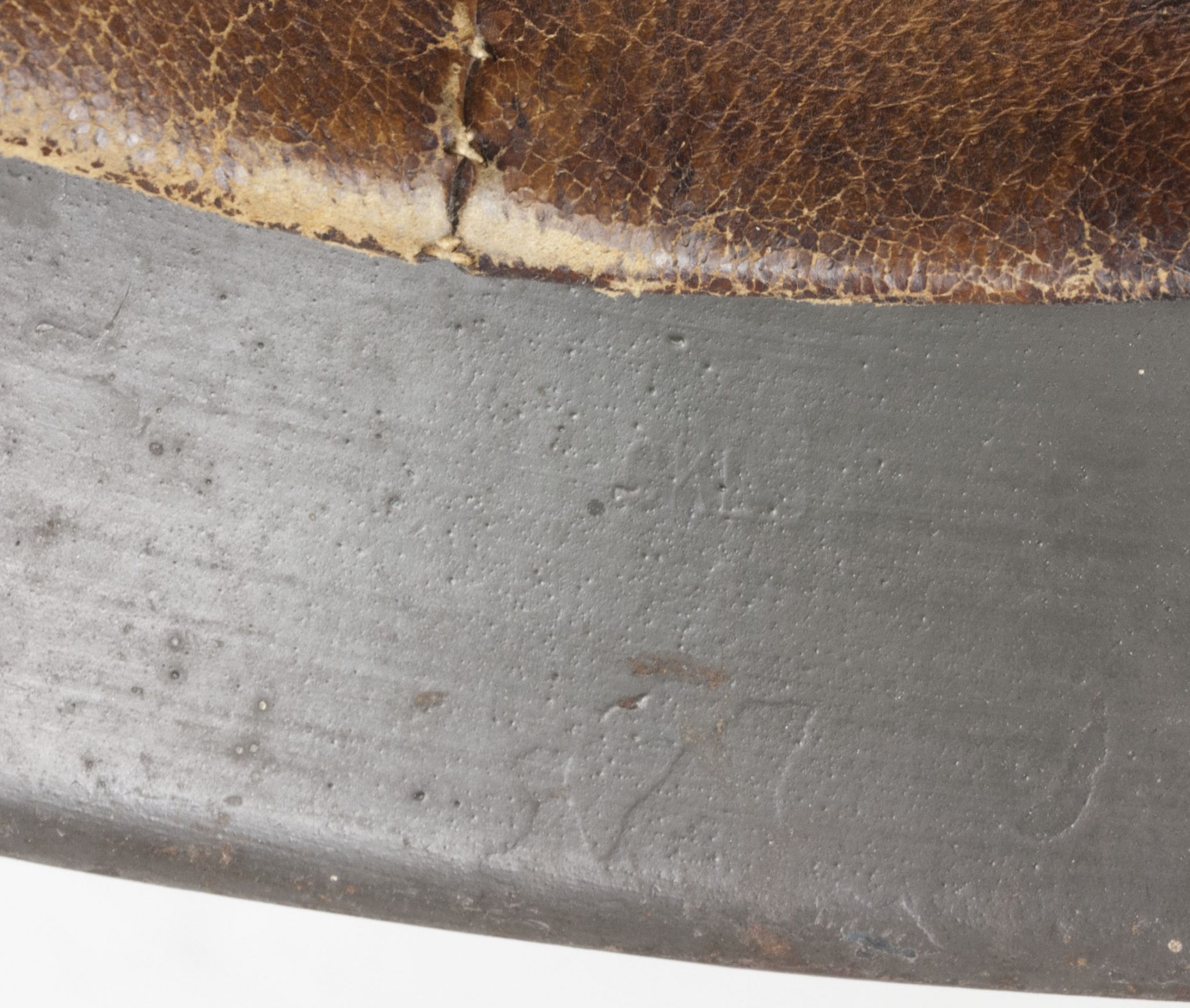 (Denmark) Collection of Five Danish WW2 reissued M42 “Lokal Forsvars Region I-V” helmets - One ex-SS reissued - rare - Image 100