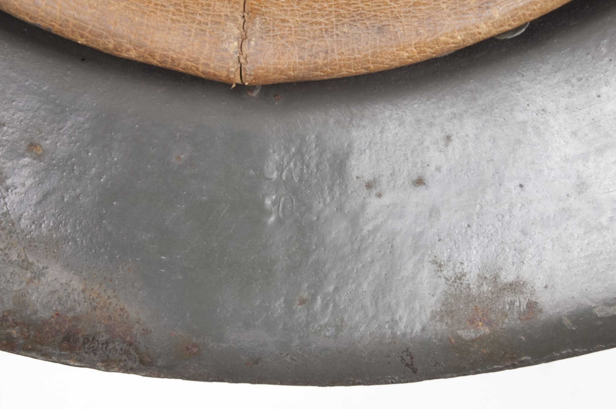 (Denmark) Collection of Five Danish WW2 reissued M42 “Lokal Forsvars Region I-V” helmets - One ex-SS reissued - rare - Image 103