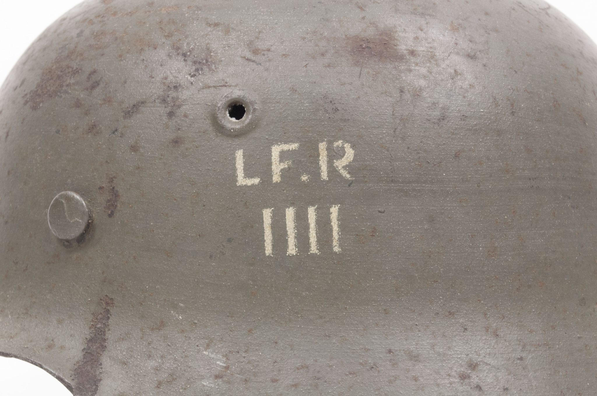 (Denmark) Collection of Five Danish WW2 reissued M42 “Lokal Forsvars Region I-V” helmets - One ex-SS reissued - rare - Image 108