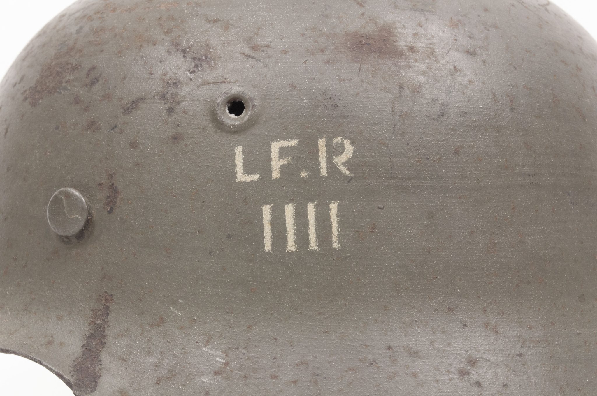 (Denmark) Collection of Five Danish WW2 reissued M42 “Lokal Forsvars Region I-V” helmets - One ex-SS reissued - rare - Image 109