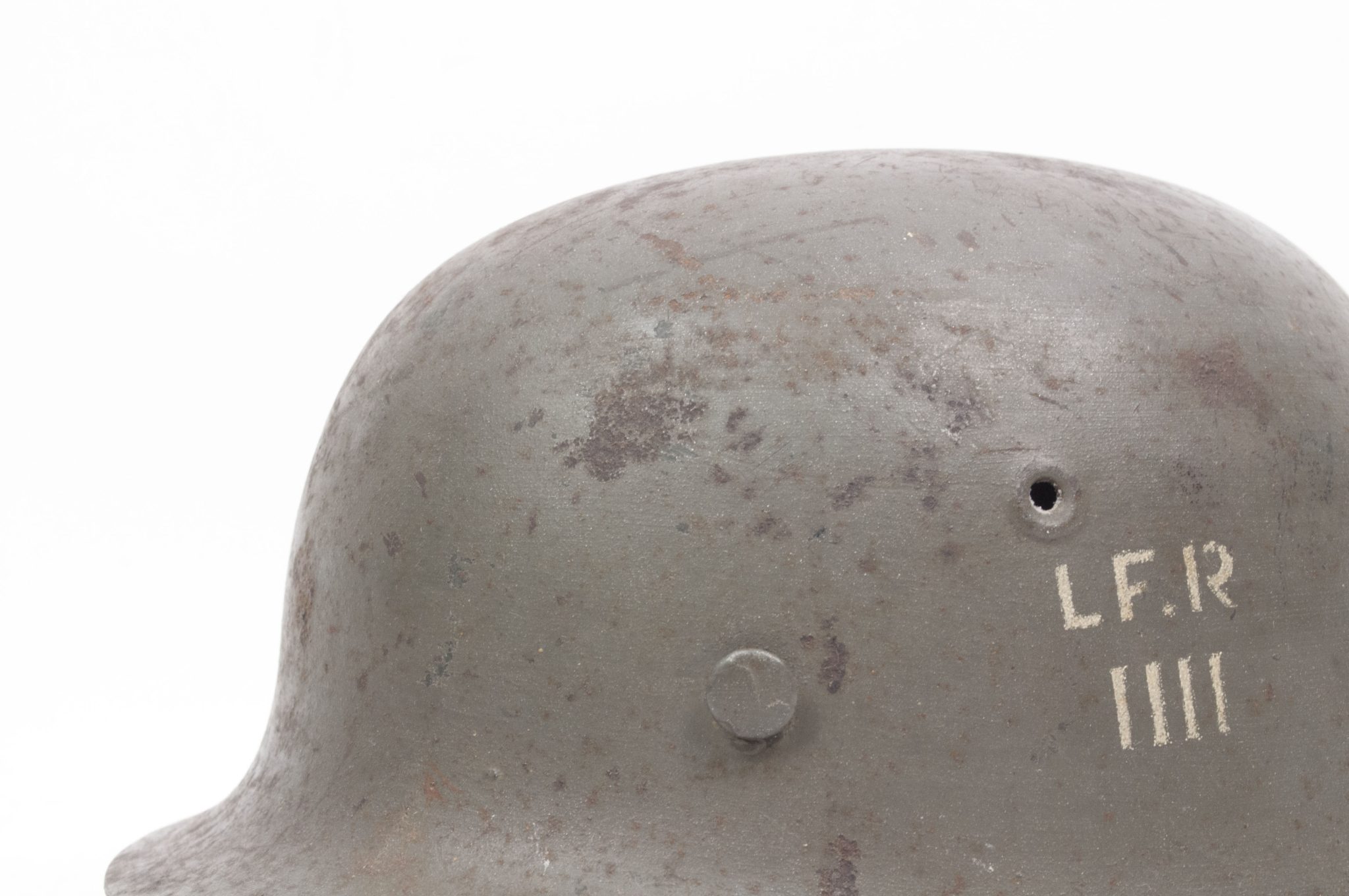 (Denmark) Collection of Five Danish WW2 reissued M42 “Lokal Forsvars Region I-V” helmets - One ex-SS reissued - rare - Image 113