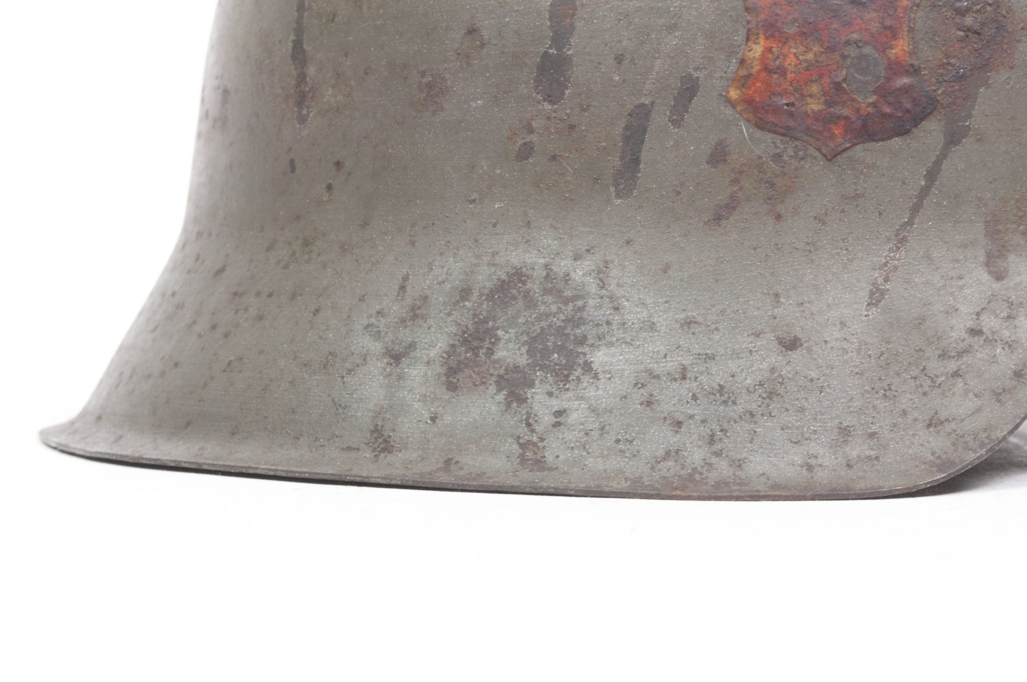 (Denmark) Collection of Five Danish WW2 reissued M42 “Lokal Forsvars Region I-V” helmets - One ex-SS reissued - rare - Image 120