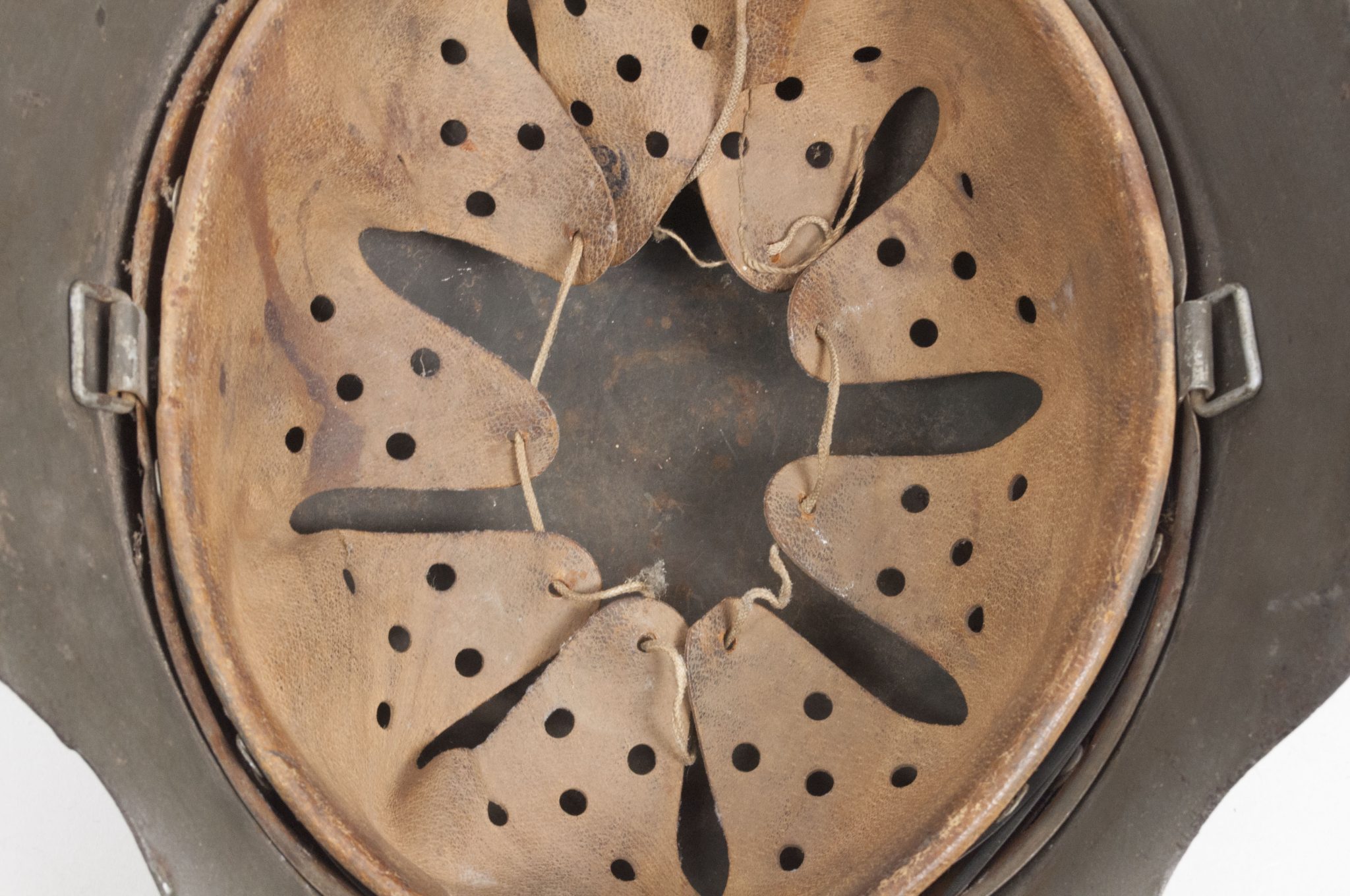 (Denmark) Collection of Five Danish WW2 reissued M42 “Lokal Forsvars Region I-V” helmets - One ex-SS reissued - rare - Image 131