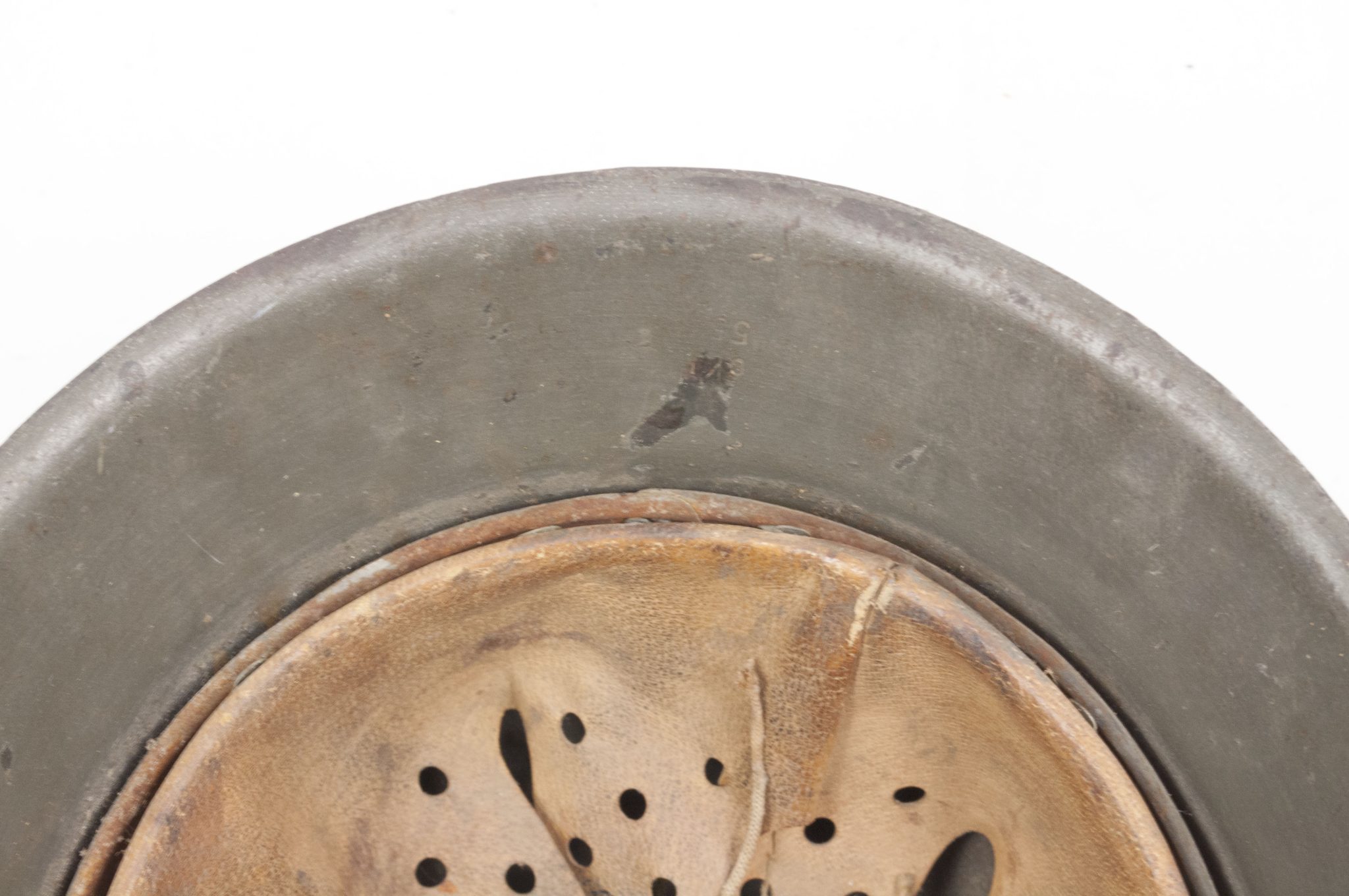 (Denmark) Collection of Five Danish WW2 reissued M42 “Lokal Forsvars Region I-V” helmets - One ex-SS reissued - rare - Image 132