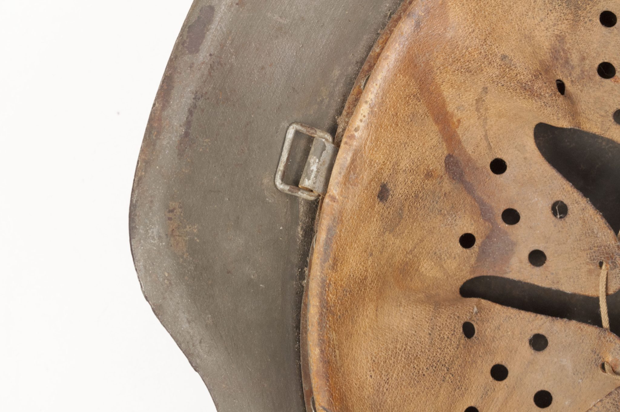 (Denmark) Collection of Five Danish WW2 reissued M42 “Lokal Forsvars Region I-V” helmets - One ex-SS reissued - rare - Image 134