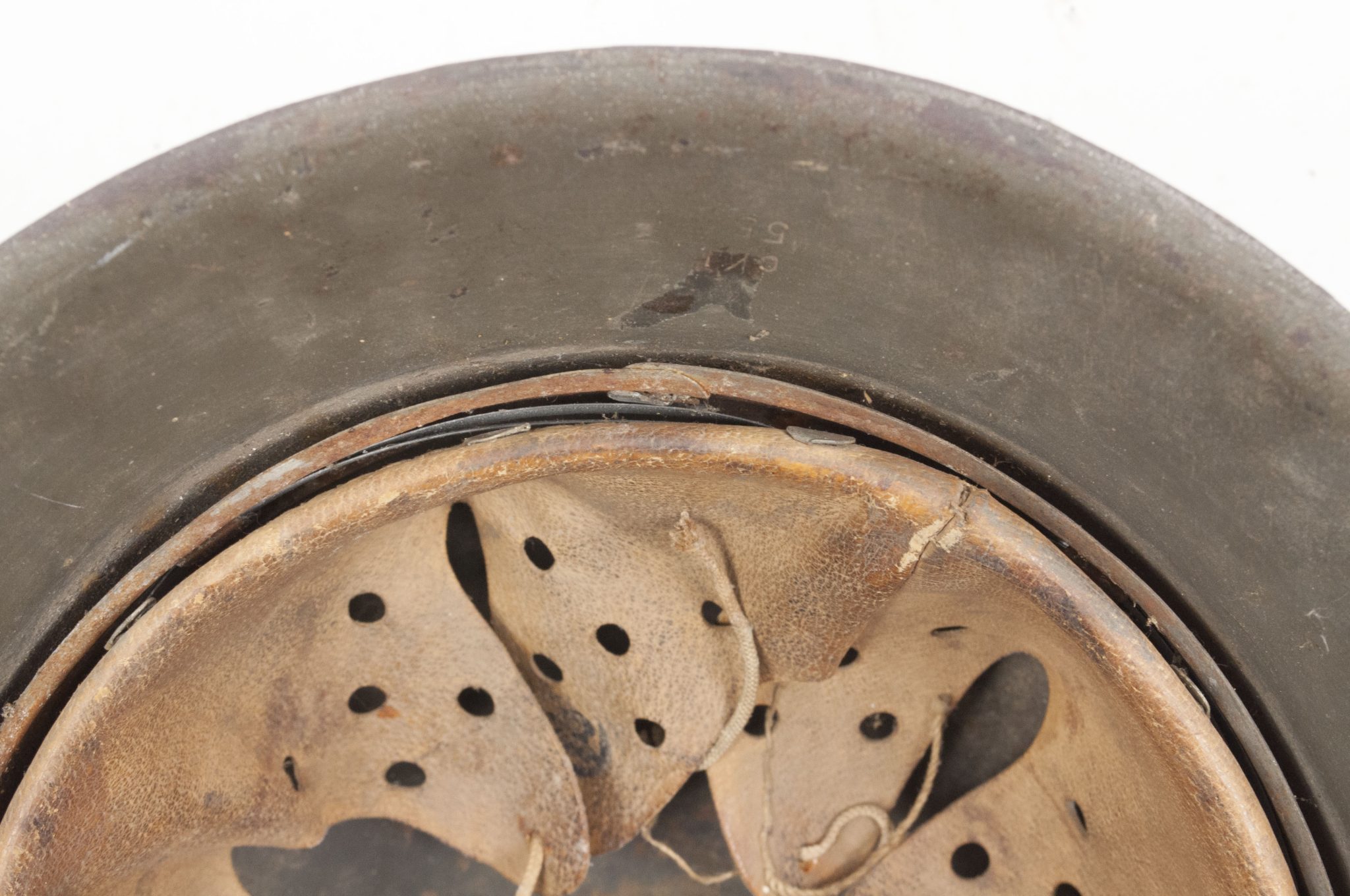 (Denmark) Collection of Five Danish WW2 reissued M42 “Lokal Forsvars Region I-V” helmets - One ex-SS reissued - rare - Image 139