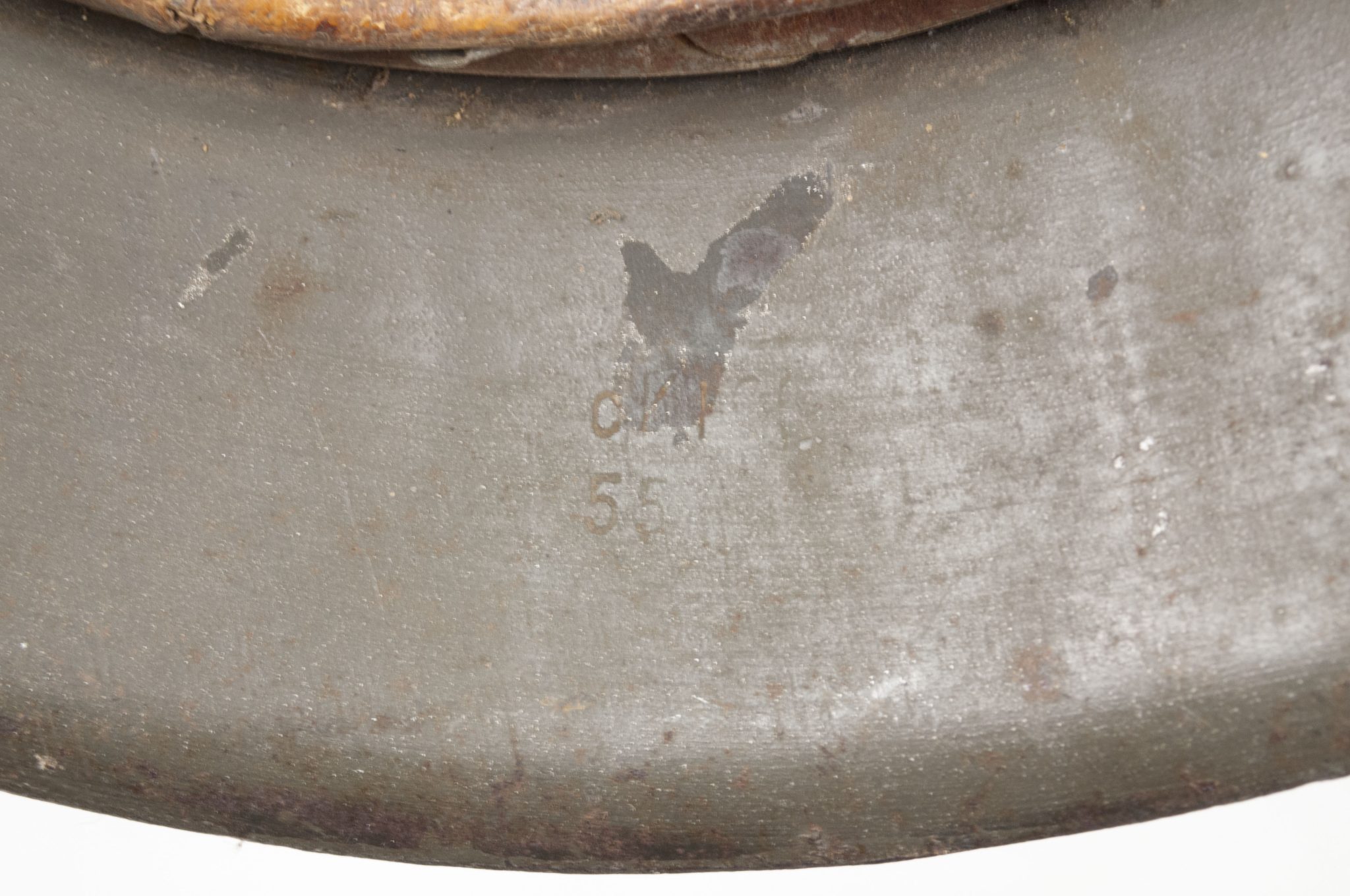 (Denmark) Collection of Five Danish WW2 reissued M42 “Lokal Forsvars Region I-V” helmets - One ex-SS reissued - rare - Image 143