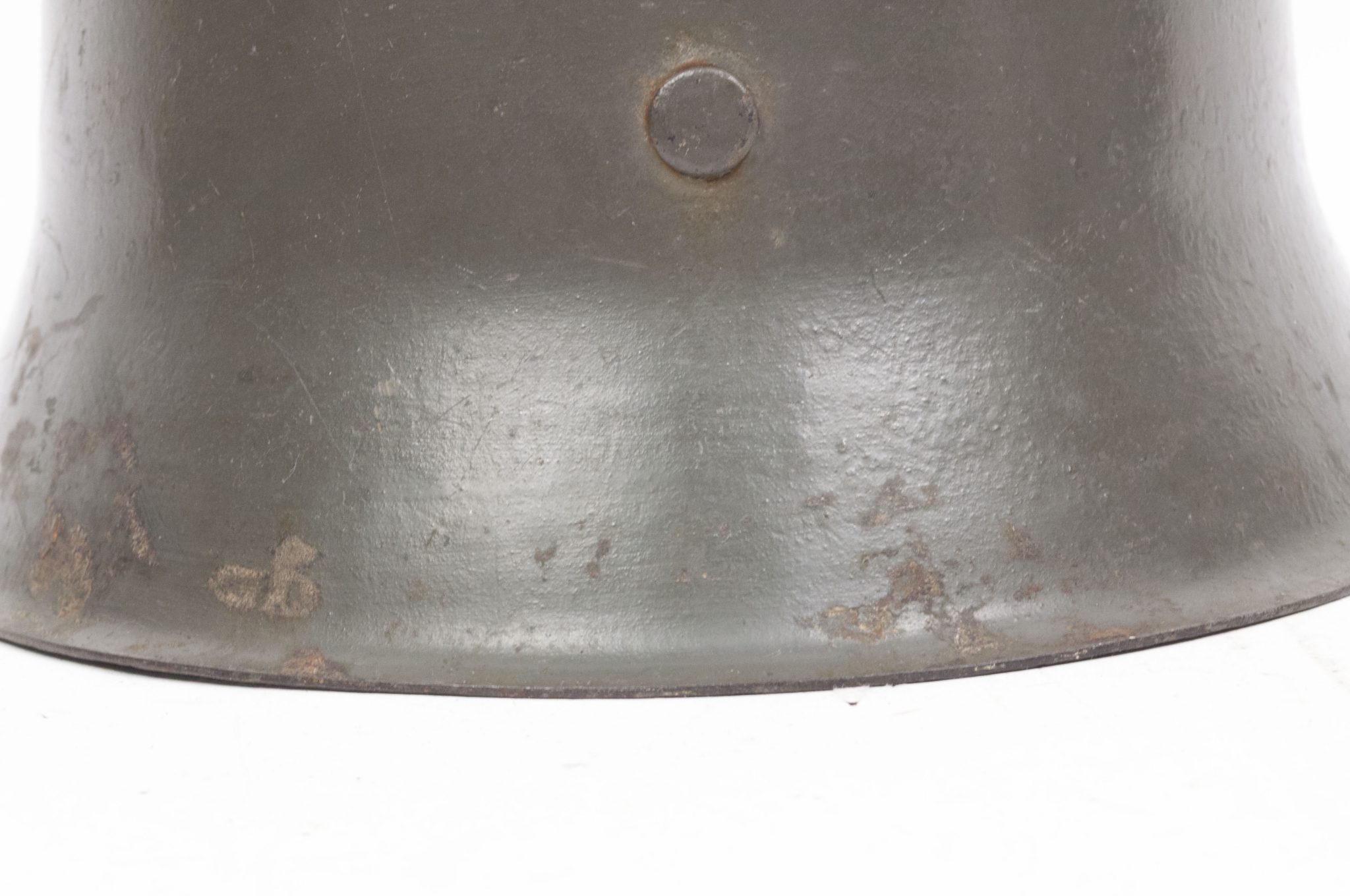 (Denmark) Collection of Five Danish WW2 reissued M42 “Lokal Forsvars Region I-V” helmets - One ex-SS reissued - rare - Image 15