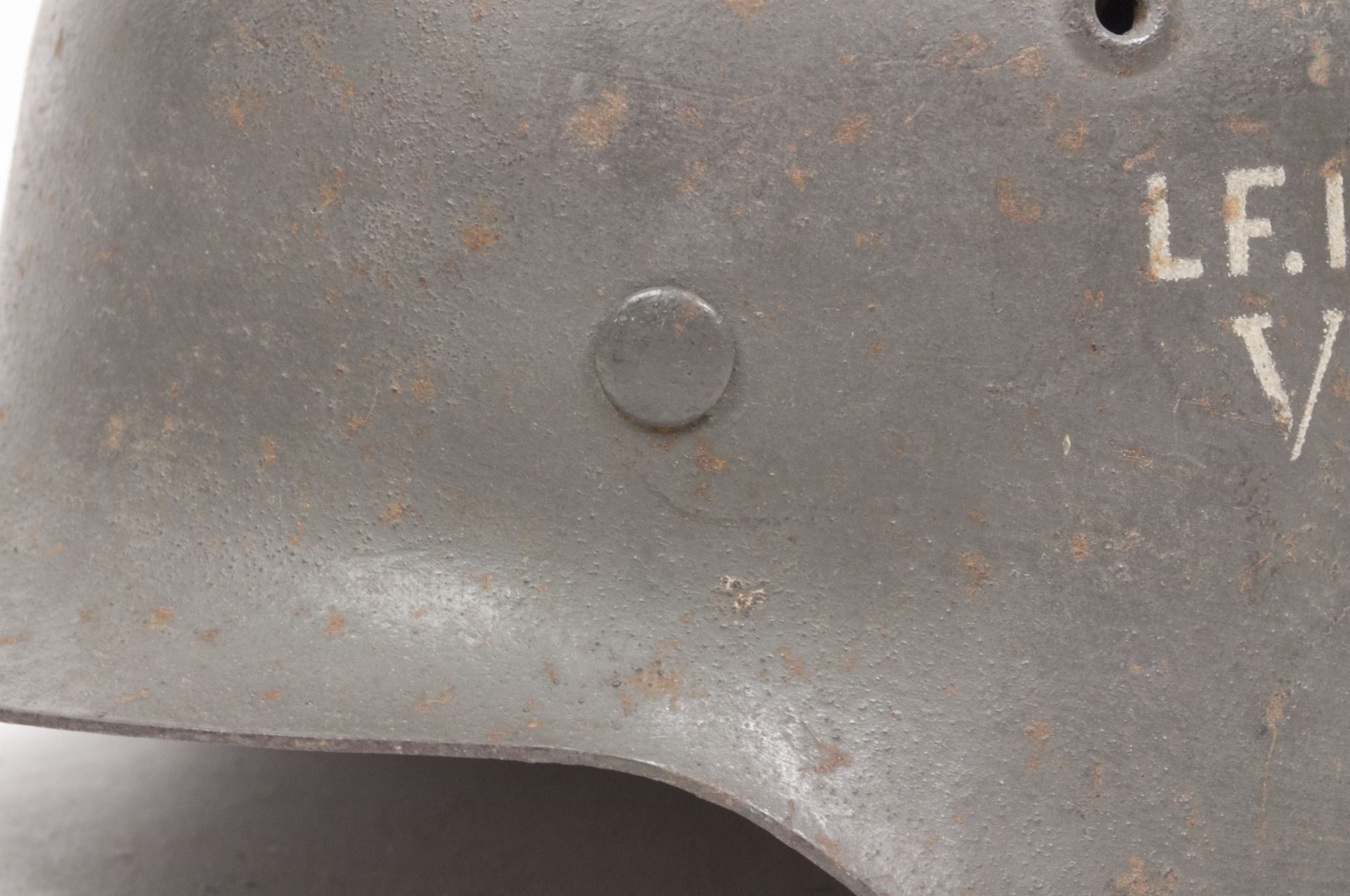 (Denmark) Collection of Five Danish WW2 reissued M42 “Lokal Forsvars Region I-V” helmets - One ex-SS reissued - rare - Image 151