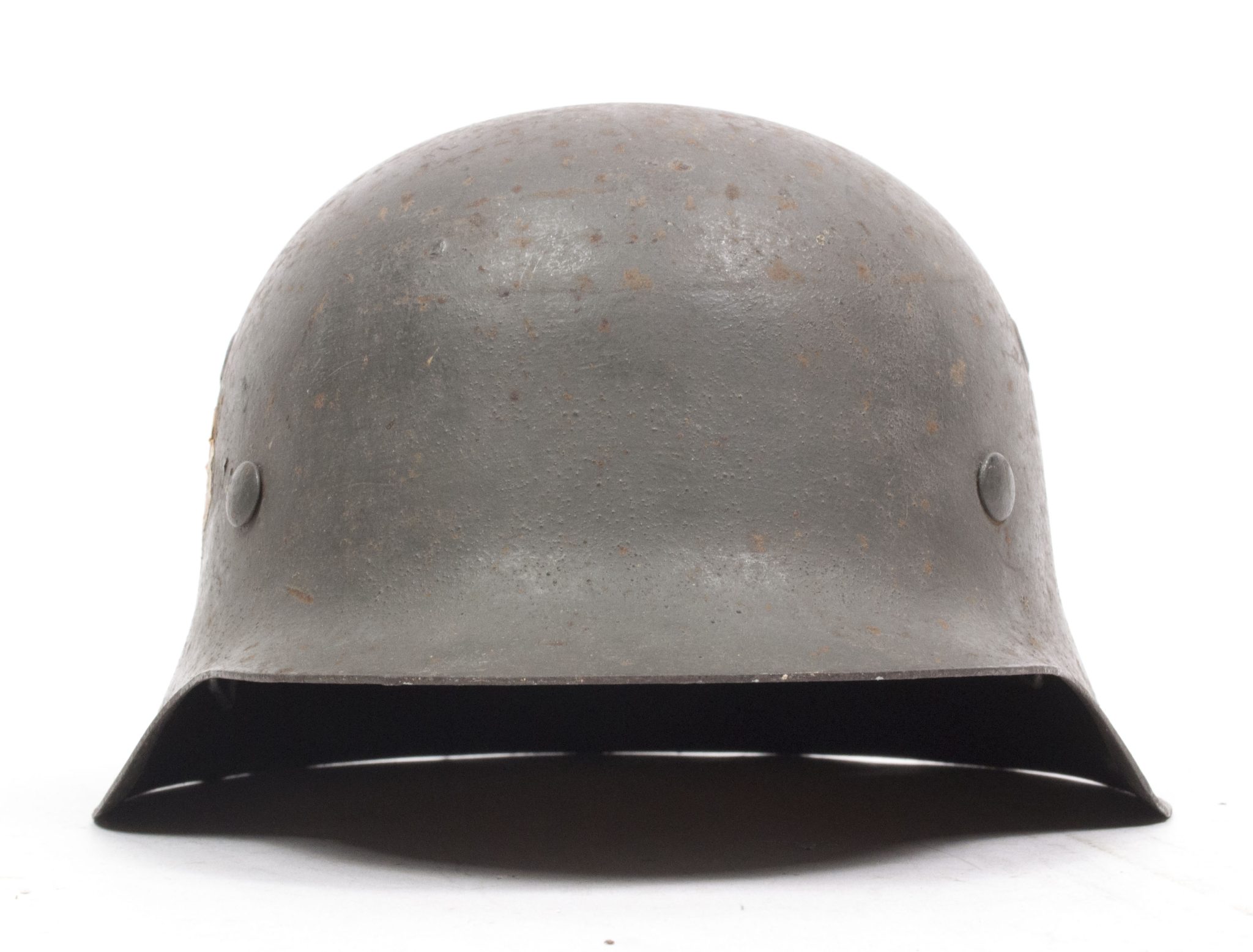 (Denmark) Collection of Five Danish WW2 reissued M42 “Lokal Forsvars Region I-V” helmets - One ex-SS reissued - rare - Image 168