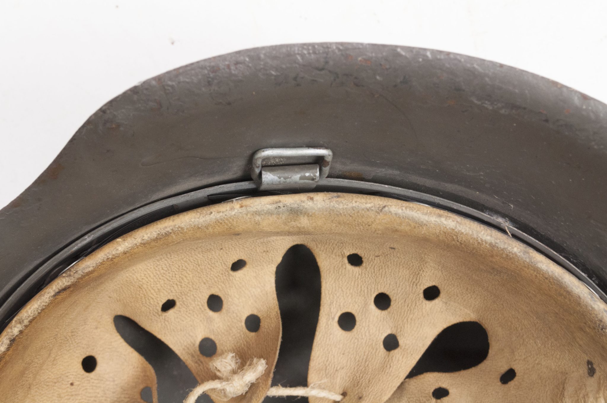 (Denmark) Collection of Five Danish WW2 reissued M42 “Lokal Forsvars Region I-V” helmets - One ex-SS reissued - rare - Image 173