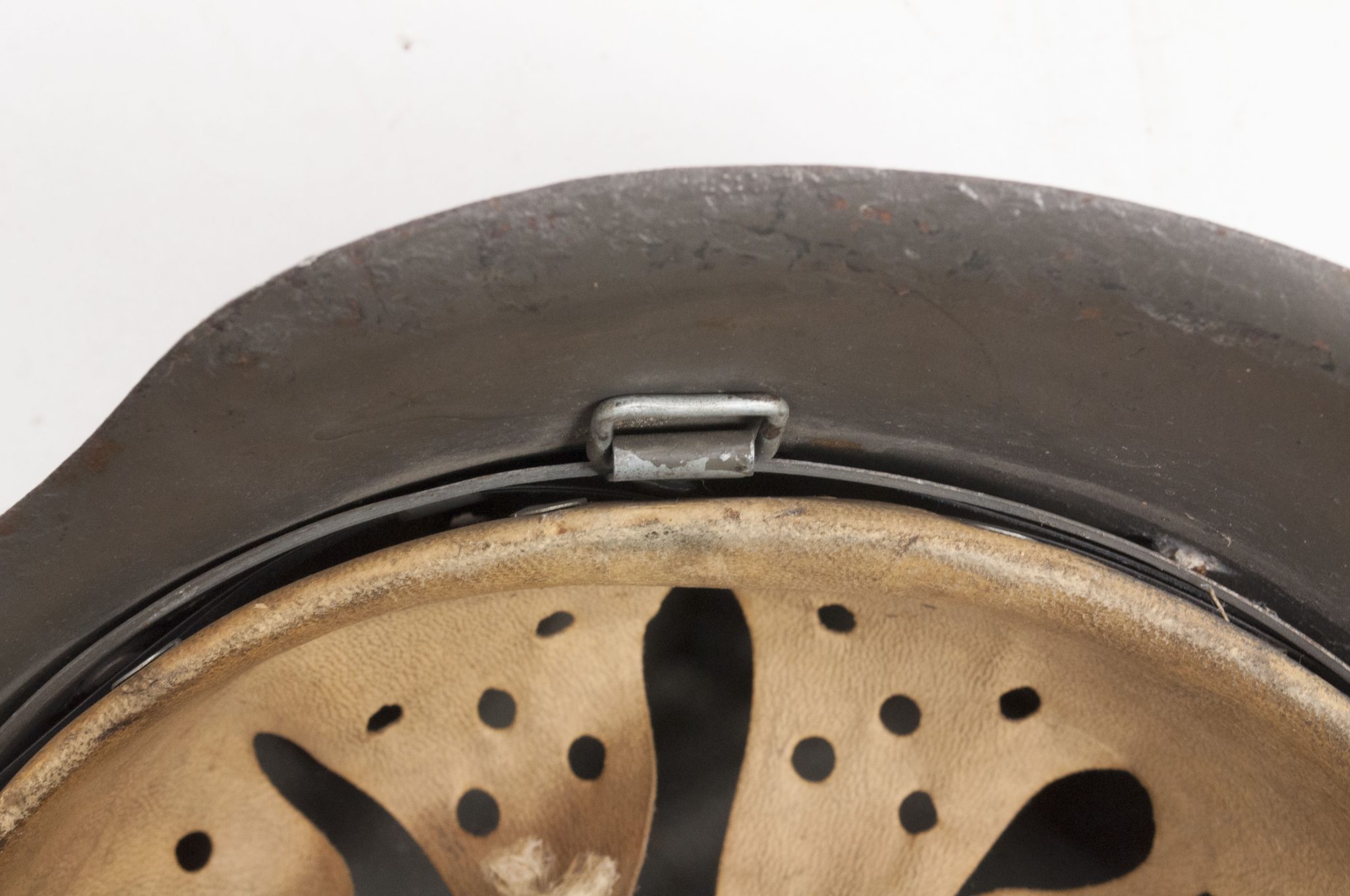 (Denmark) Collection of Five Danish WW2 reissued M42 “Lokal Forsvars Region I-V” helmets - One ex-SS reissued - rare - Image 174