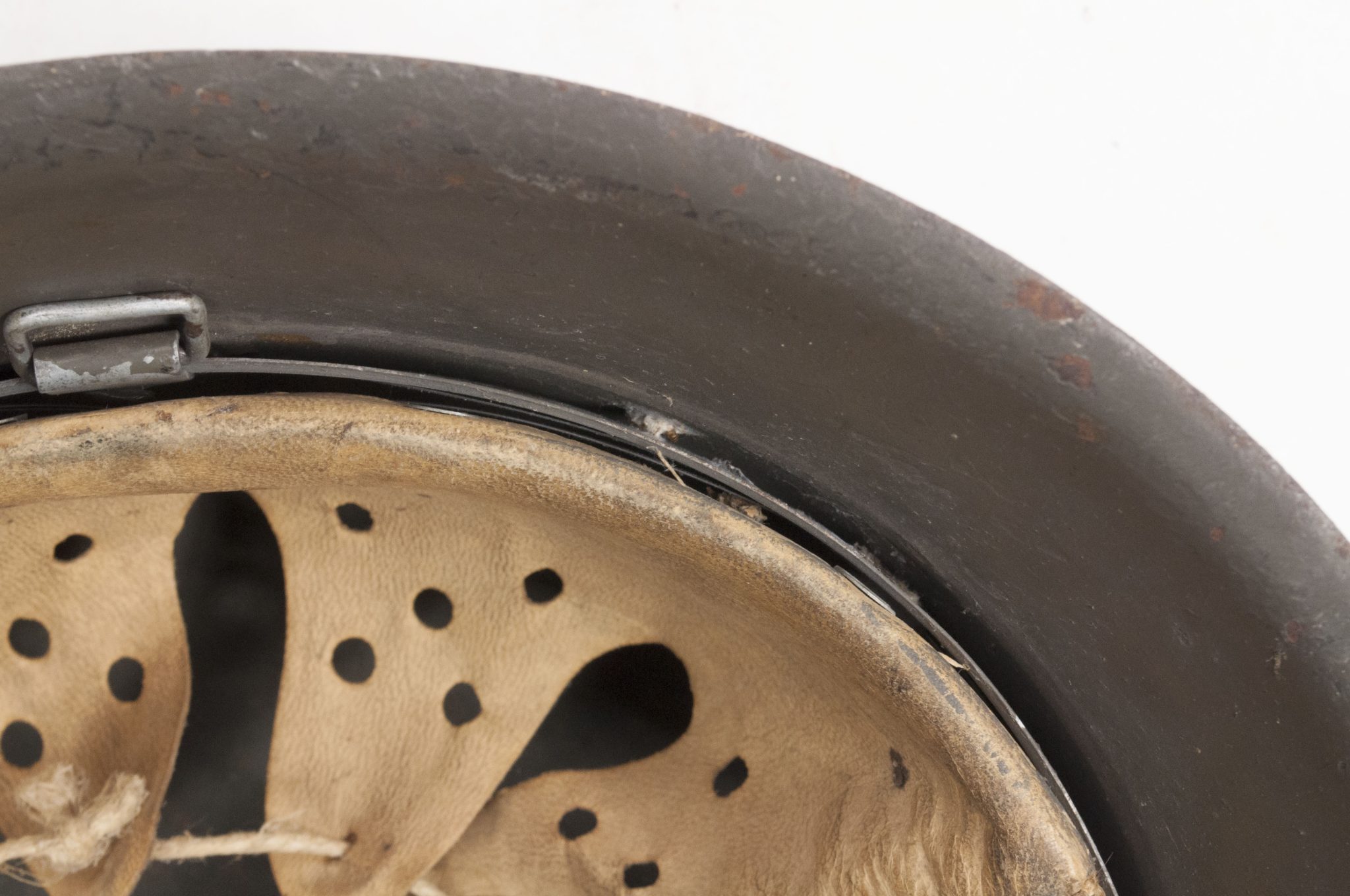 (Denmark) Collection of Five Danish WW2 reissued M42 “Lokal Forsvars Region I-V” helmets - One ex-SS reissued - rare - Image 175