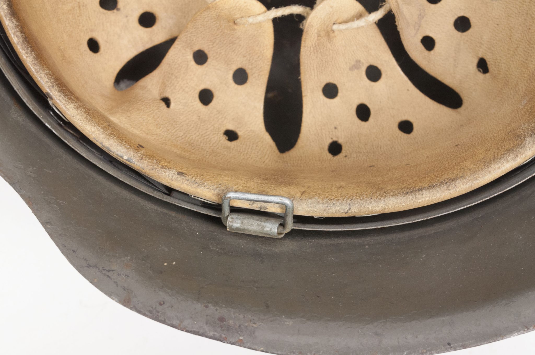 (Denmark) Collection of Five Danish WW2 reissued M42 “Lokal Forsvars Region I-V” helmets - One ex-SS reissued - rare - Image 177