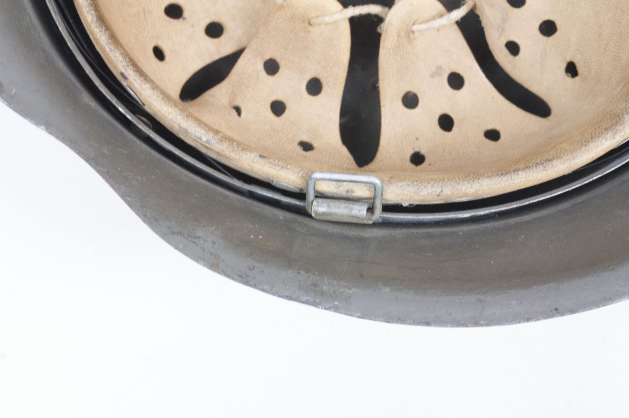 (Denmark) Collection of Five Danish WW2 reissued M42 “Lokal Forsvars Region I-V” helmets - One ex-SS reissued - rare - Image 178