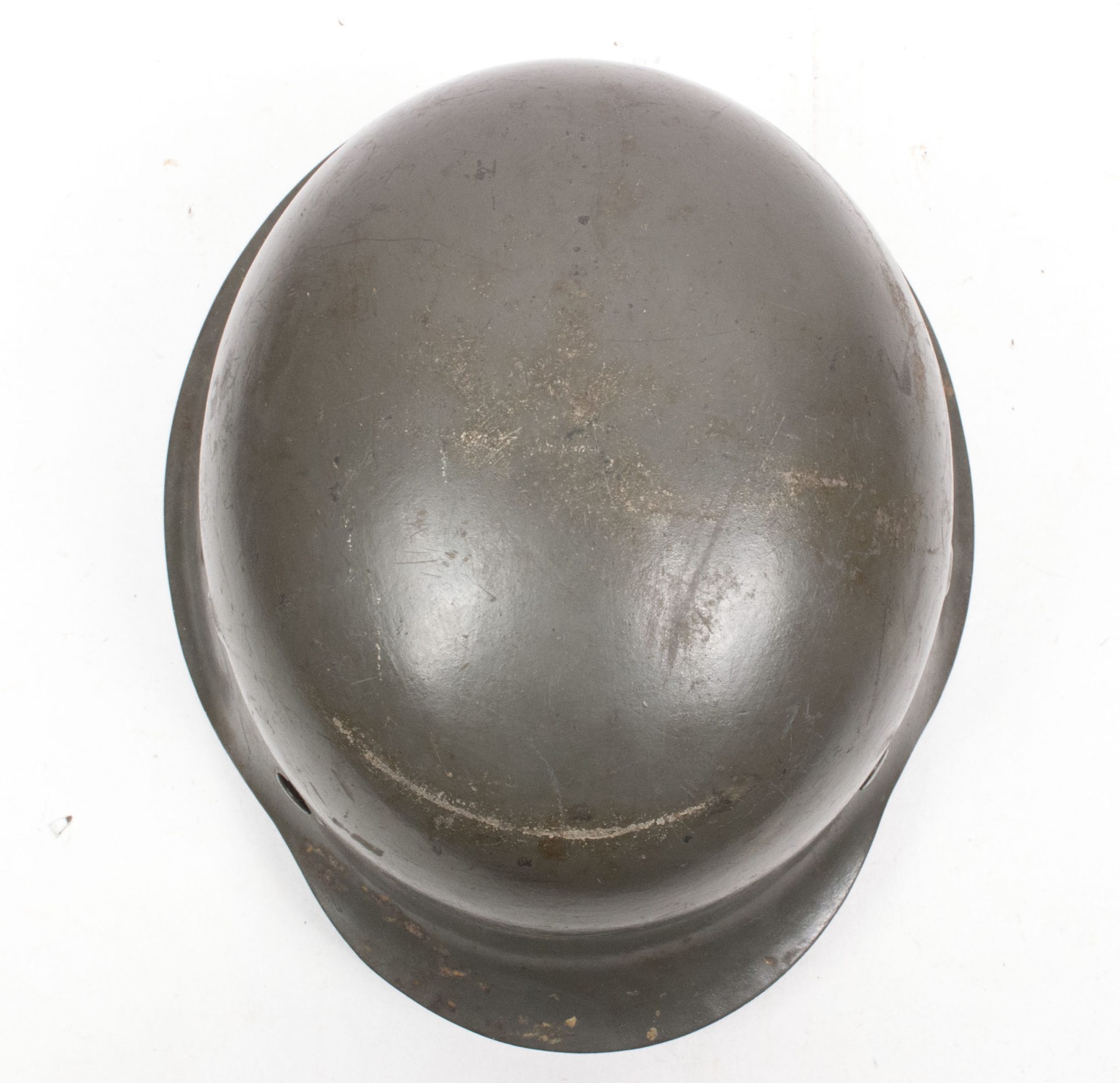 (Denmark) Collection of Five Danish WW2 reissued M42 “Lokal Forsvars Region I-V” helmets - One ex-SS reissued - rare - Image 21