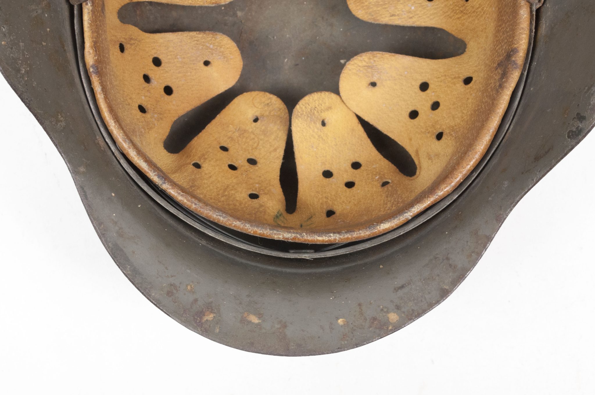 (Denmark) Collection of Five Danish WW2 reissued M42 “Lokal Forsvars Region I-V” helmets - One ex-SS reissued - rare - Image 28