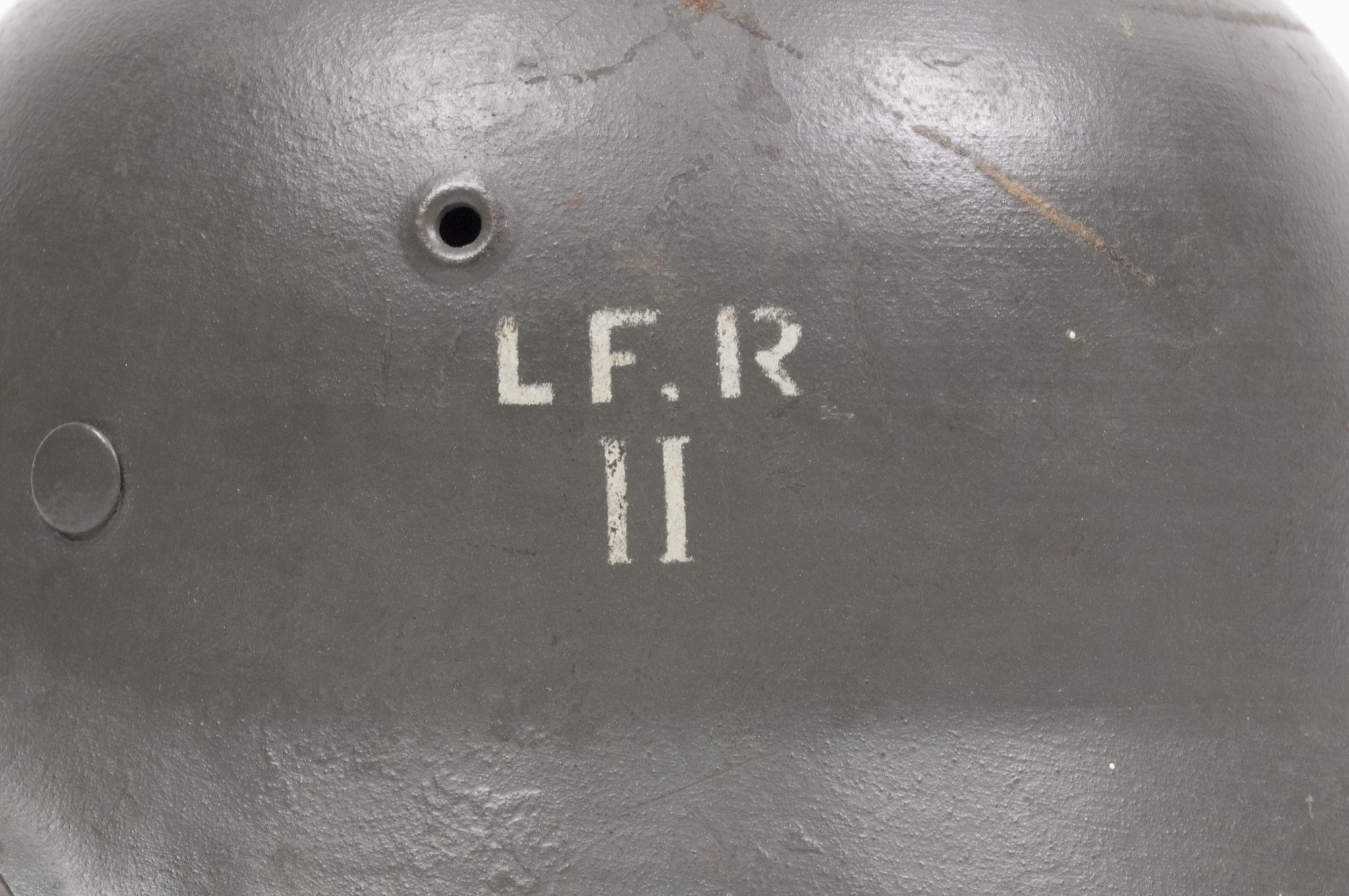 (Denmark) Collection of Five Danish WW2 reissued M42 “Lokal Forsvars Region I-V” helmets - One ex-SS reissued - rare - Image 38