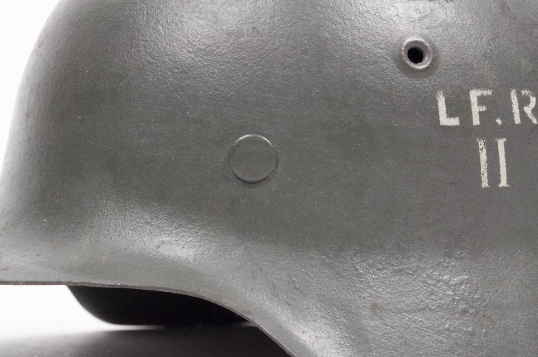 (Denmark) Collection of Five Danish WW2 reissued M42 “Lokal Forsvars Region I-V” helmets - One ex-SS reissued - rare - Image 41