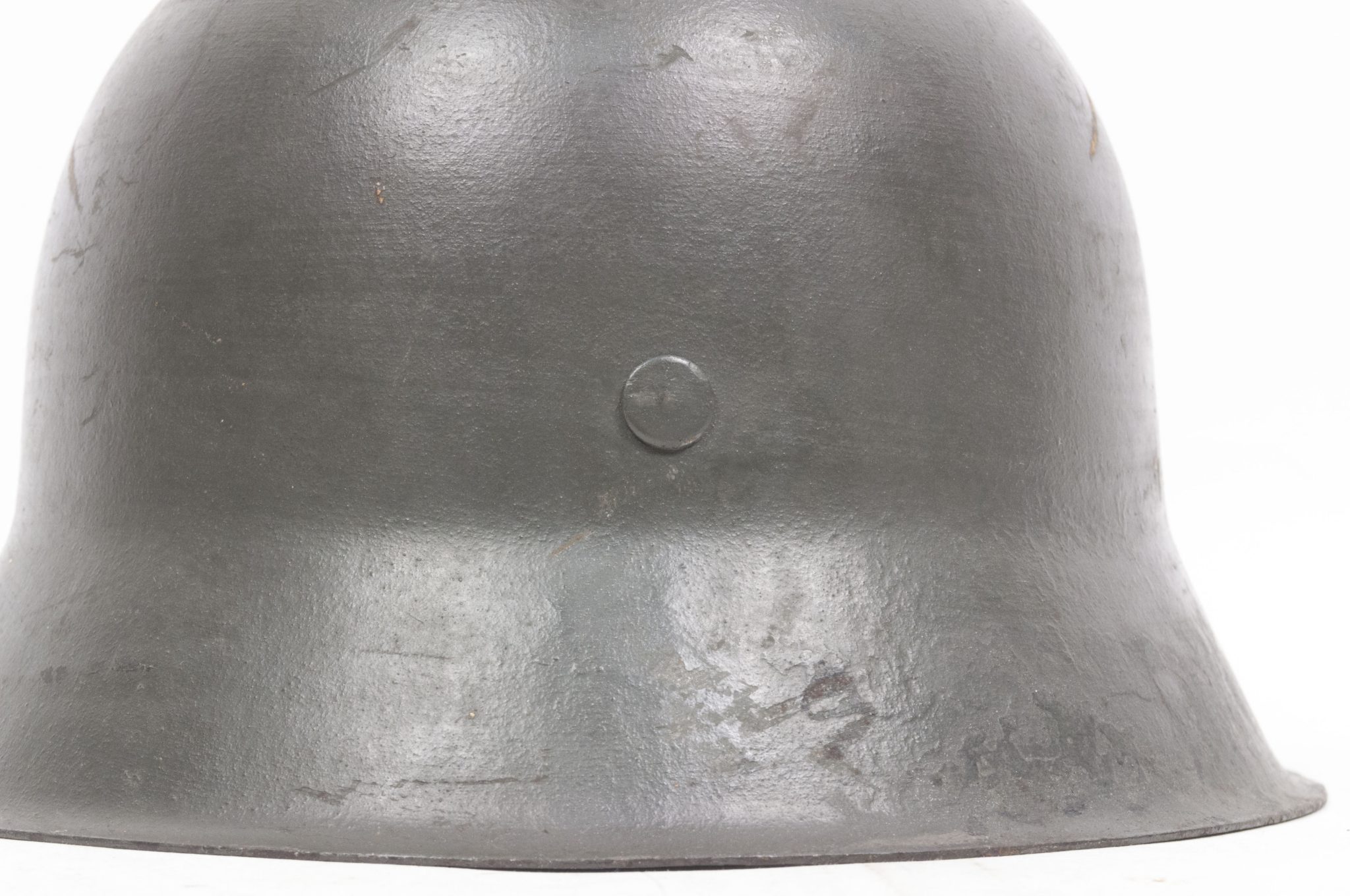 (Denmark) Collection of Five Danish WW2 reissued M42 “Lokal Forsvars Region I-V” helmets - One ex-SS reissued - rare - Image 43
