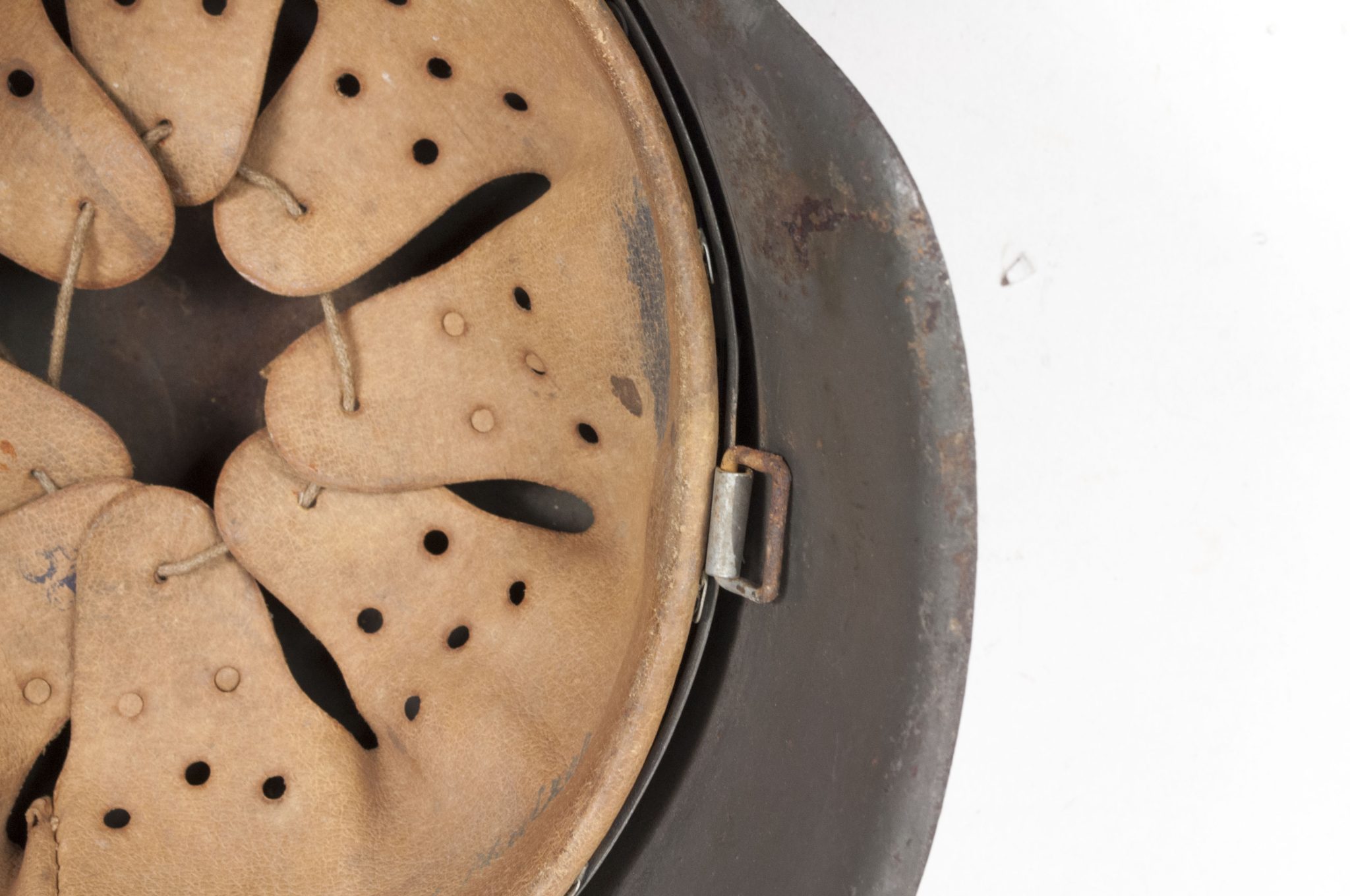 (Denmark) Collection of Five Danish WW2 reissued M42 “Lokal Forsvars Region I-V” helmets - One ex-SS reissued - rare - Image 54