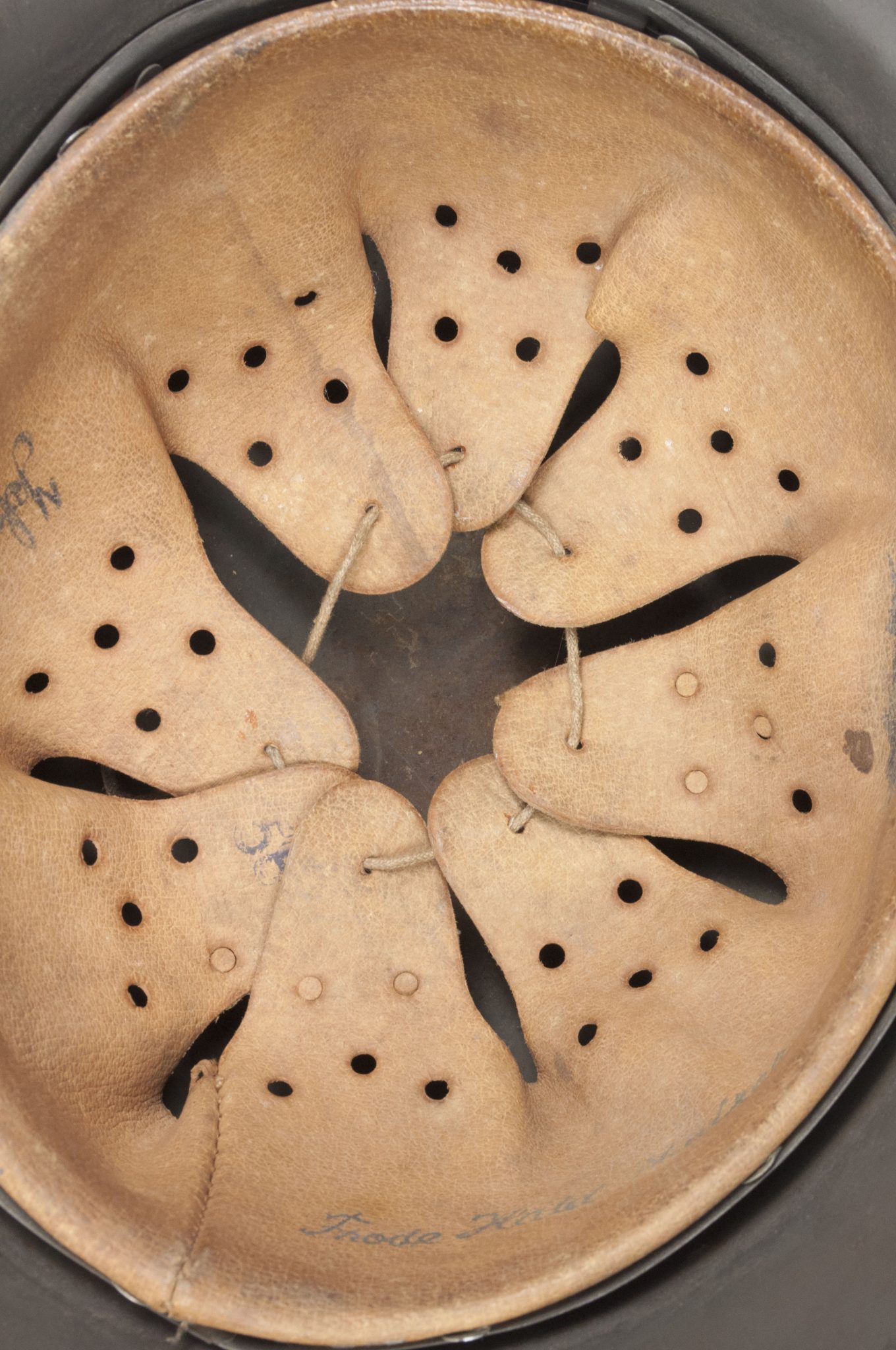 (Denmark) Collection of Five Danish WW2 reissued M42 “Lokal Forsvars Region I-V” helmets - One ex-SS reissued - rare - Image 66