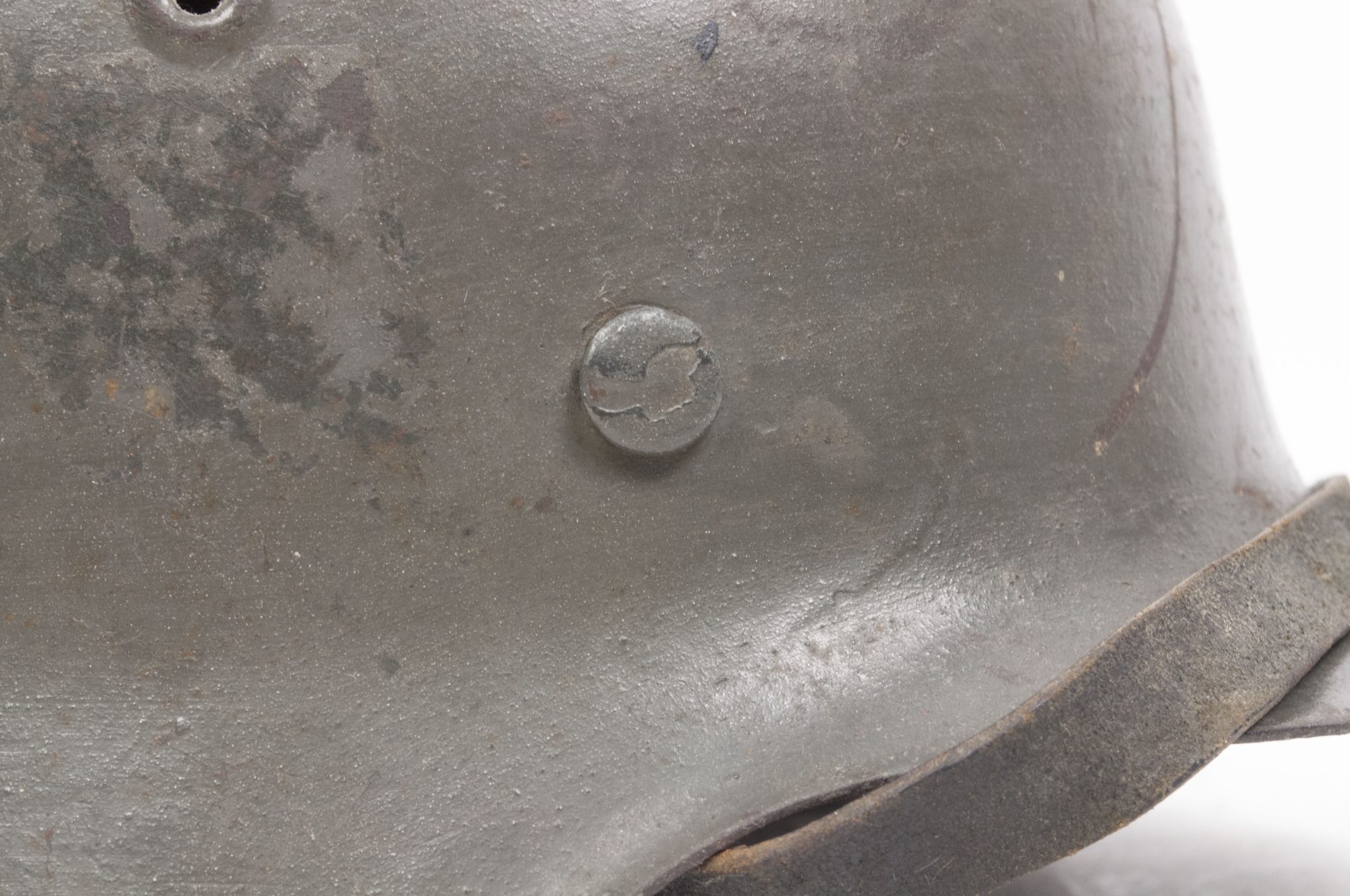 (Denmark) Collection of Five Danish WW2 reissued M42 “Lokal Forsvars Region I-V” helmets - One ex-SS reissued - rare - Image 81