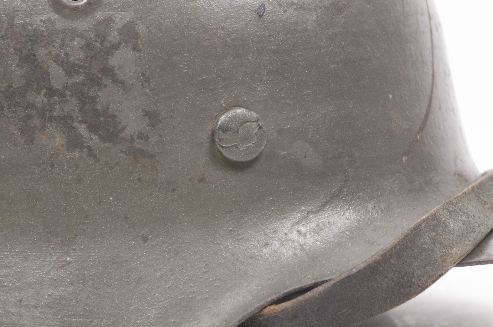 (Denmark) Collection of Five Danish WW2 reissued M42 “Lokal Forsvars Region I-V” helmets - One ex-SS reissued - rare - Image 82