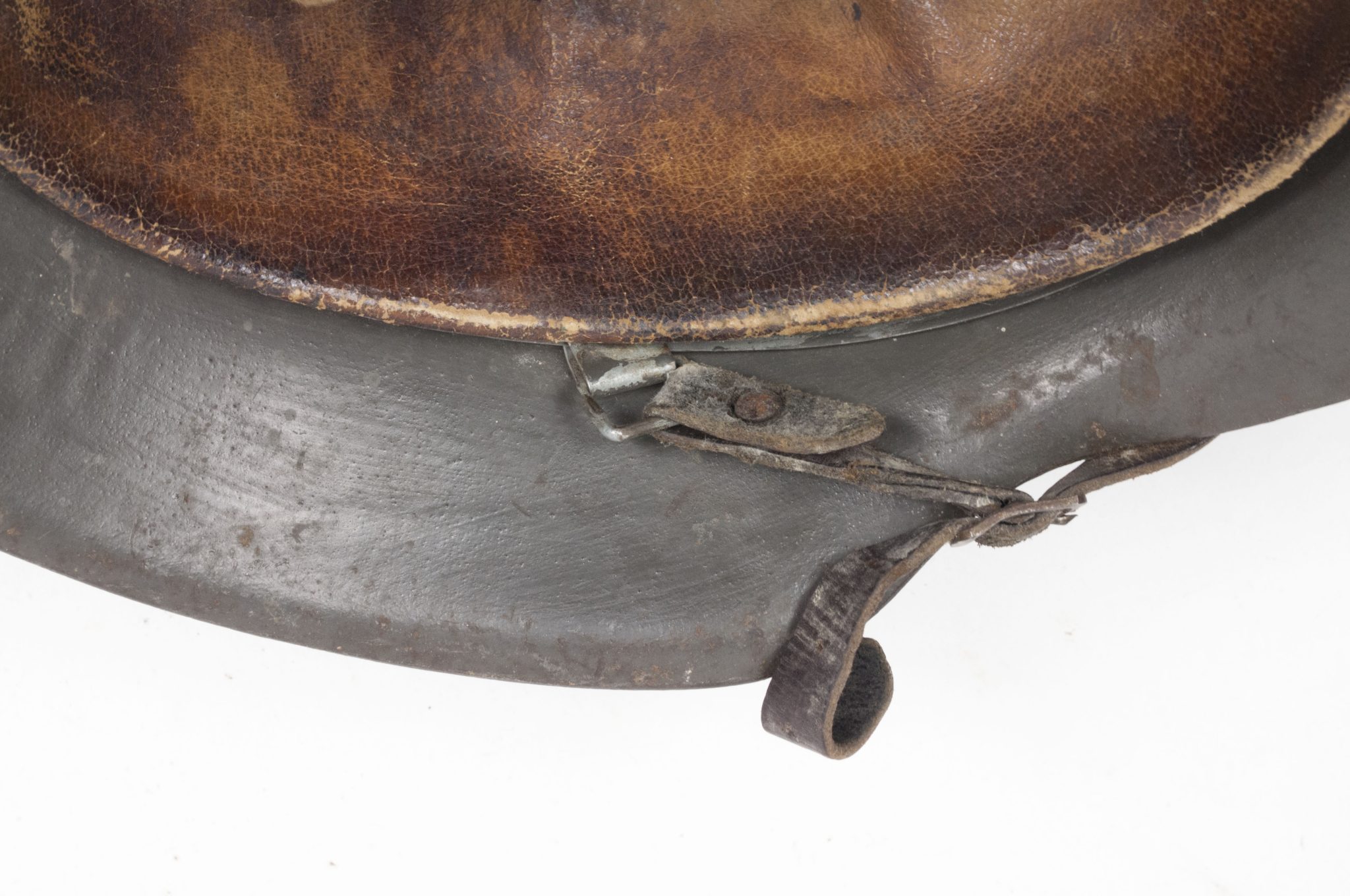 (Denmark) Collection of Five Danish WW2 reissued M42 “Lokal Forsvars Region I-V” helmets - One ex-SS reissued - rare - Image 92