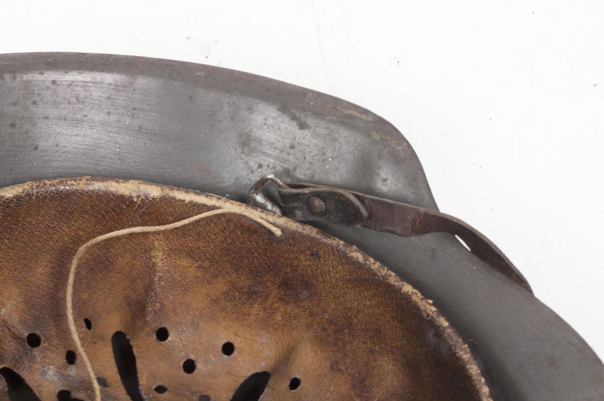 (Denmark) Collection of Five Danish WW2 reissued M42 “Lokal Forsvars Region I-V” helmets - One ex-SS reissued - rare - Image 94