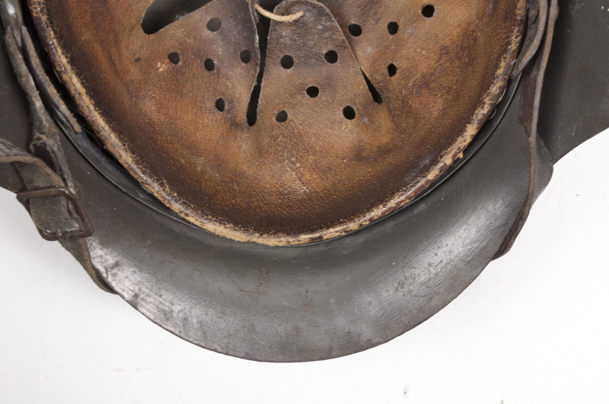 (Denmark) Collection of Five Danish WW2 reissued M42 “Lokal Forsvars Region I-V” helmets - One ex-SS reissued - rare - Image 97