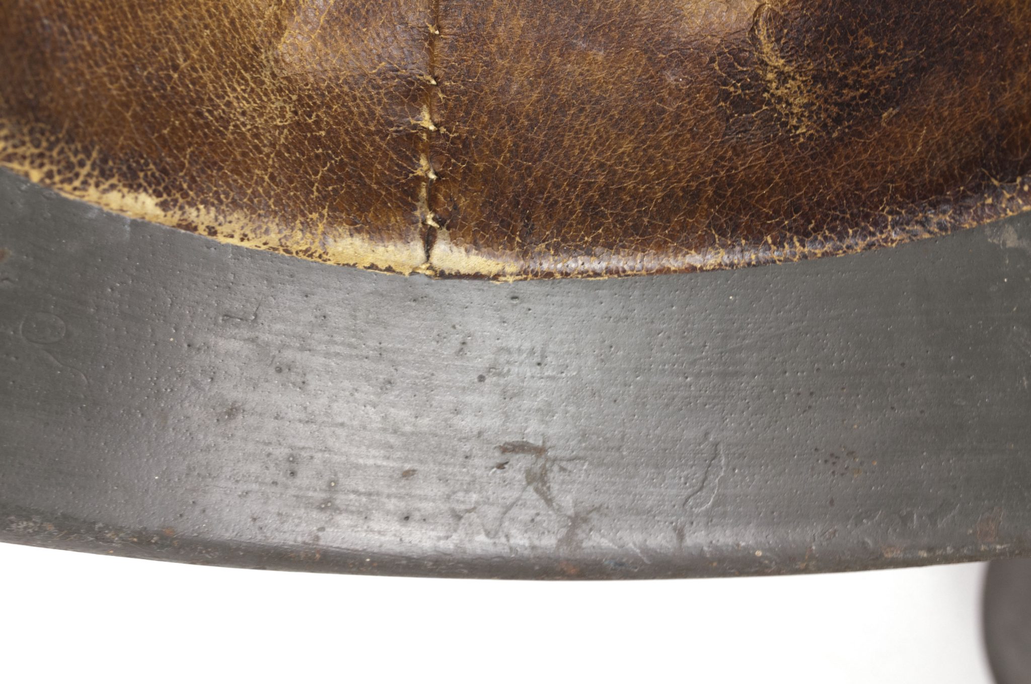 (Denmark) Collection of Five Danish WW2 reissued M42 “Lokal Forsvars Region I-V” helmets - One ex-SS reissued - rare - Image 99