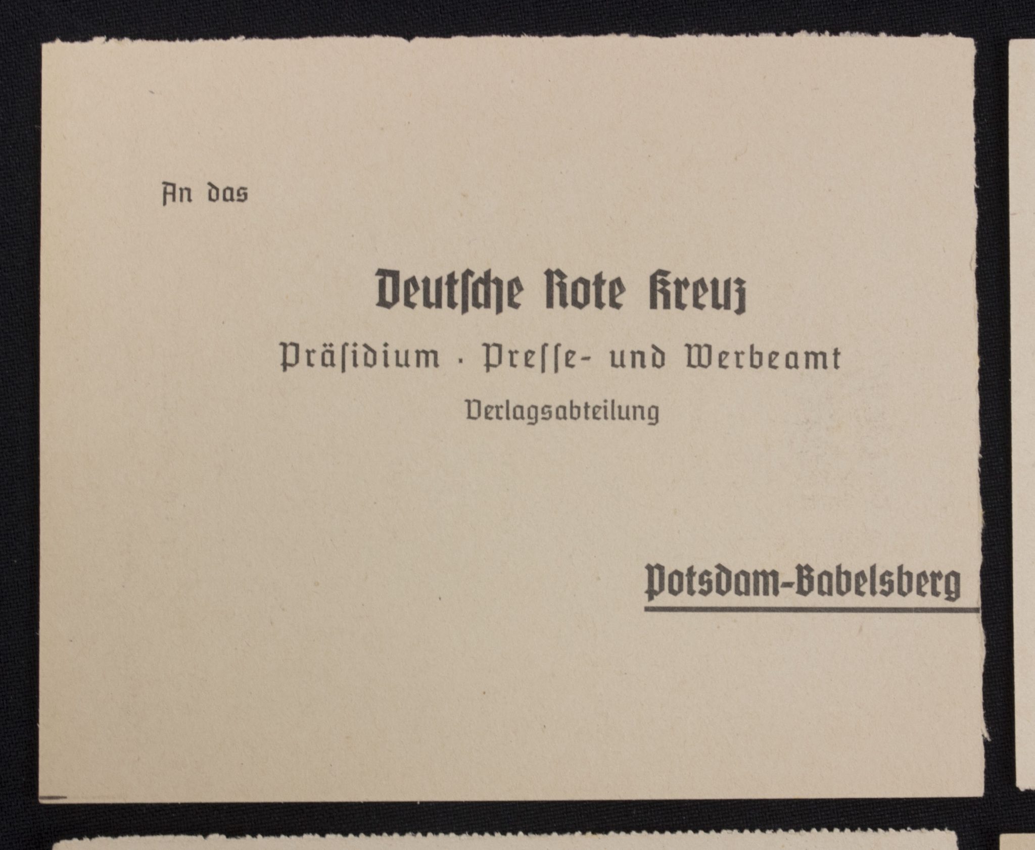 Deutsche Rote Kreuz (DRK) Order form for the DRK Monthly Magazine (DRK Monats-Zeitschrift) - Image 8