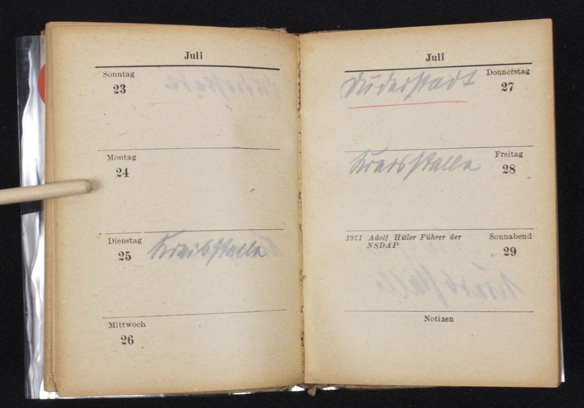 Deutsches Rotes Kreuz (DRK) Taschenkalender 1944 (variation!) - Image 9