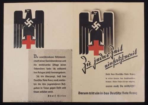 (Folder) Deutsche Rote Kreuz (Aufnahmeschein)