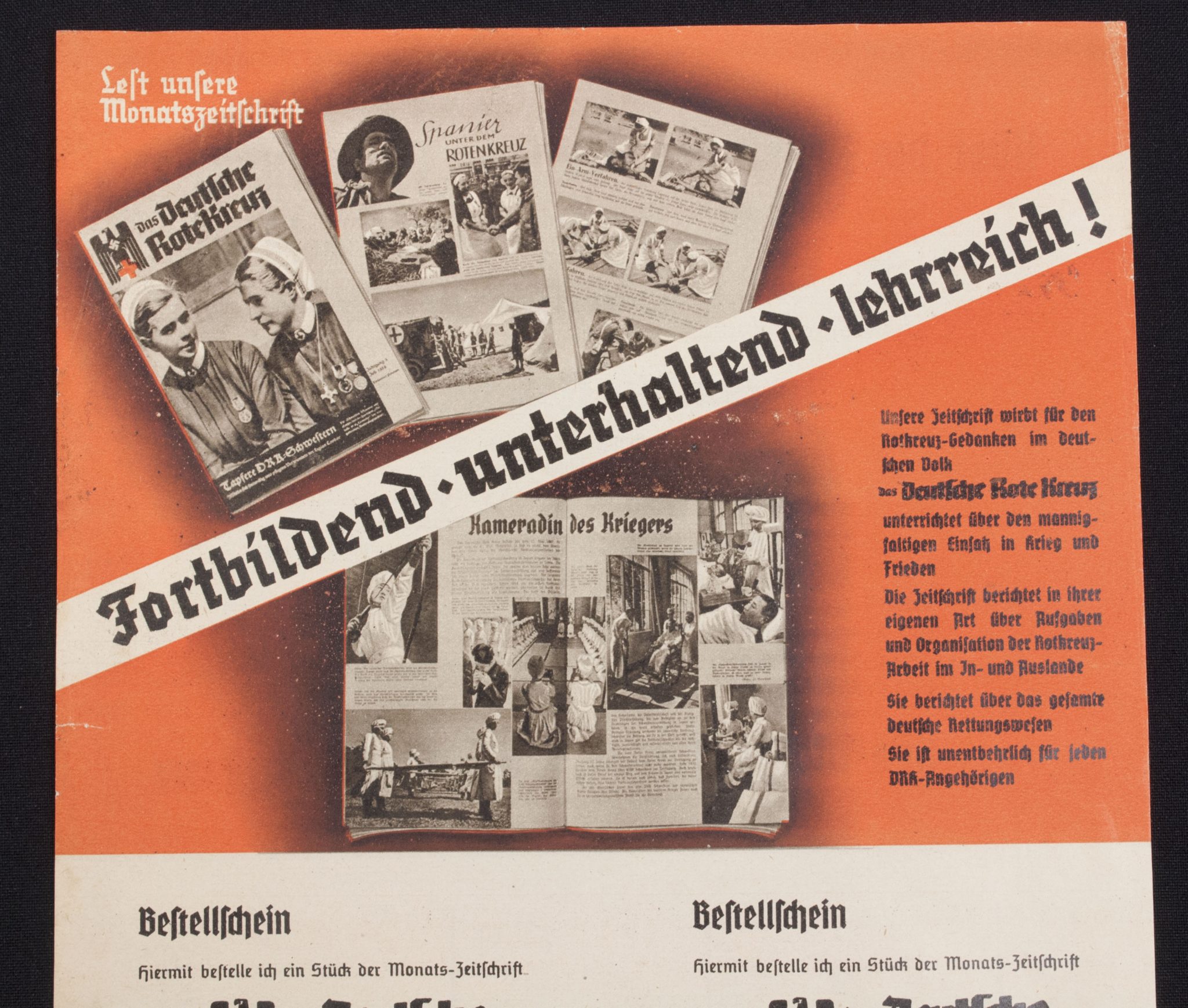 (Folder) Deutsche Rote Kreuz – Bestellschein DRK Magazine (2)