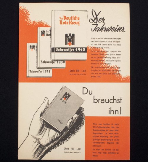 (Folder) Deutsche Rote Kreuz - Der Jahrweiser promotional folder