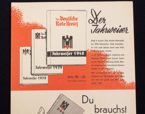 (Folder) Deutsche Rote Kreuz - Der Jahrweiser promotional folder