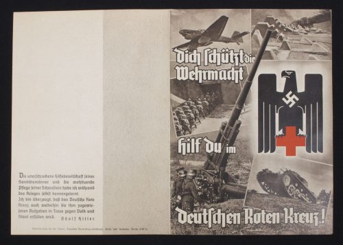 (Folder) Deutsche Rote Kreuz - Hilf Du im DRK! (Aufnahmeschein)