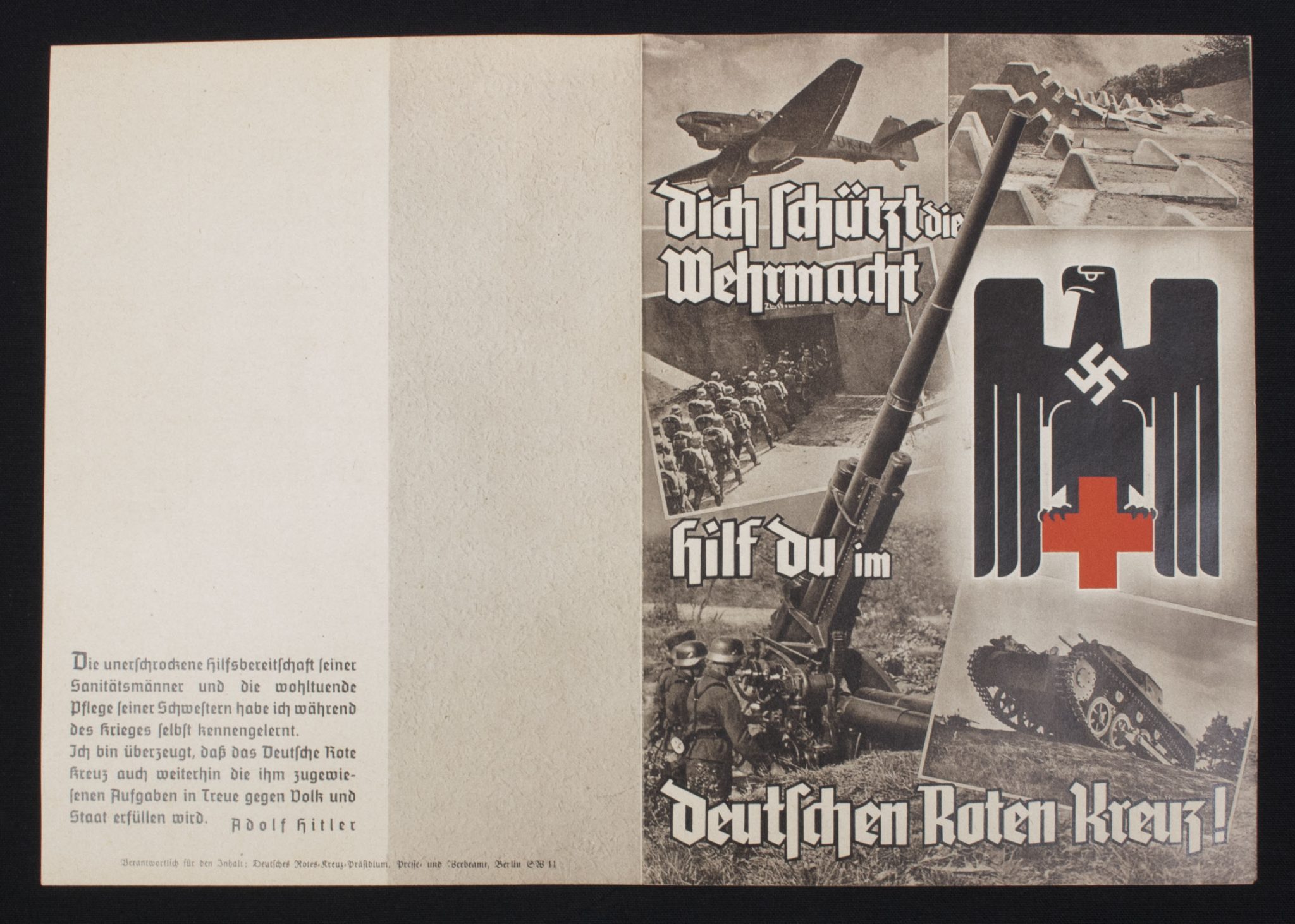 (Folder) Deutsche Rote Kreuz – Hilf Du im DRK! (Aufnahmeschein) (2) (Folder) Deutsche Rote Kreuz - Hilf Du im DRK! (Aufnahmeschein)