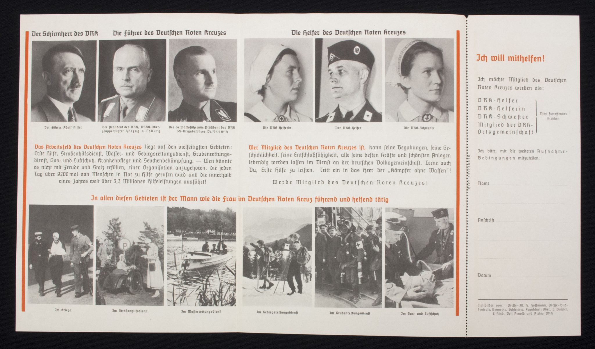 (Folder) Deutsche Rote Kreuz – Werde Mitglied im Deutschen Roten Kreuz! (3) (Folder) Deutsche Rote Kreuz - Werde Mitglied im Deutschen Roten Kreuz!